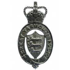 Great Yarmouth Police Cap Badge - Queen's Crown