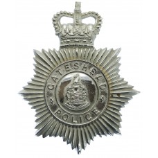 Gateshead Borough Police Helmet Plate - Queen's Crown