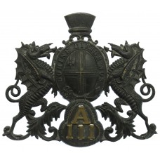 City of London Police 'A'  Division Helmet Plate (A/111)