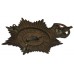 Lincoln City Police Black Helmet Plate - King's crown