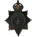 Mid-Wales Constabulary Night Helmet Plate - King's crown