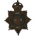 George VI Gloucestershire Constabulary Black Helmet Plate 