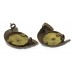 Pair of King's Own Yorkshire Light Infantry (K.O.Y.L.I.) Officer's Collar Badges