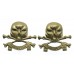 Pair of 17th/21st Lancers Collar Badges