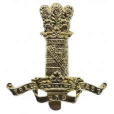 11th Hussars Anodised (Staybrite) Cap Badge