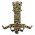 11th Hussars Anodised (Staybrite) Cap Badge