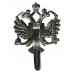 Queen's Dragoon Guards Chrome Cap Badge