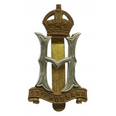 23rd Hussars Cap Badge - King's Crown