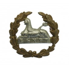 Gloucestershire Regiment Large Bi-Metal Back Cap Badge