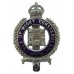 Isle of Wight Constabulary Enamelled Cap Badge - King's Crown
