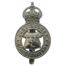 East Sussex Constabulary Cap Badge - King's Crown