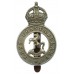 Kent Constabulary White Metal Cap Badge - King's Crown
