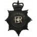 Cumbria Constabulary Night Helmet Plate - Queen's Crown