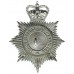 Warwickshire Constabulary Helmet Plate - Queen's Crown