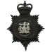 Pembrokeshire Police Night Helmet Plate - Queen's Crown