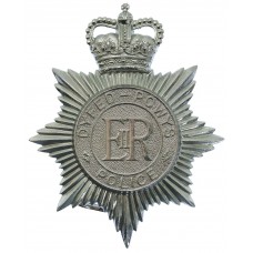 Dyfed-Powys Police Helmet Plate - Queen's Crown