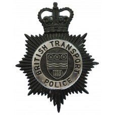 British Transport Police (B.T.P.) Night Hemet Plate - Queen's Cro