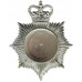 Bedfordshire Police Enamelled Helmet Plate - Queen's Crown