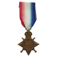 WW1 1914-15 Star - Cpl. E. Hunter, West Riding Regiment