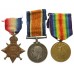WW1 1914-15 Star Medal Trio - Pte. G. Lacey, 9th Bn. York & Lancaster Regiment