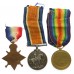 WW1 1914-15 Star Medal Trio - Pte. G. Lacey, 9th Bn. York & Lancaster Regiment
