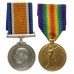 WW1 British War & Victory Medal Pair - Gnr. J.A. Wait, Royal Artillery