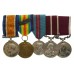 WW1 Mentioned in Despatches, MSM, LS&GC and Royal Humane Society Medal Group of Six - R.S.Mjr. A. Worsfold, Royal Artillery