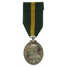 George V Territorial Force Efficiency Medal (T.F.E.M.) - Sjt. - A. Sq.Q.M. Sjt. E.E. Reynolds, Yorkshire Hussars