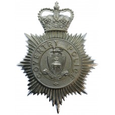 Coventry Police Helmet Plate - Queen's Crown