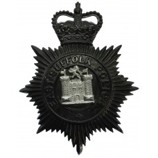 East Suffolk Police Night Helmet Plate - Queen's Crown