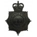 Manchester & Salford Police Night Helmet Plate - Queen's Crown