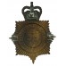 Manchester & Salford Police Night Helmet Plate - Queen's Crown