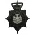 Salford City Police Mutual Aid Helmet Plate - Queen's Crown