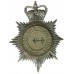 Portsmouth City Police Helmet Plate - Queen's Crown