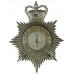 Derbyshire Constabulary Helmet Plate - Queen's Crown