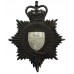 Norfolk Constabulary Night Helmet Plate - Queen's Crown