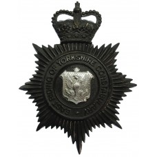 East Riding of Yorkshire Constabulary Night Helmet Plate - Queen's Crown