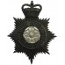 Lancashire Constabulary Night Helmet Plate - Queen's Crown