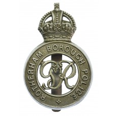 George VI Rotherham Borough Police Cap Badge