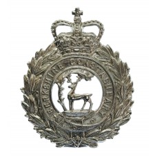 Berkshire Constabulary Wreath Cap Badge - Queen's Crown