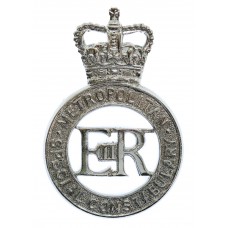 Metropolitan Special Constabulary Cap Badge - Queen's Crown