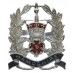 Hampshire Constabulary Sergeant's Enamelled Cap Badge - Queen's Crown