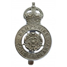 Hampshire Constabulary Cap Badge - King's Crown