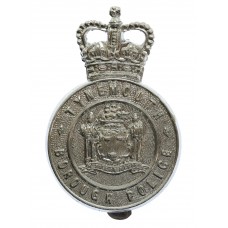 Tynemouth Borough Police Cap Badge - Queen's Crown