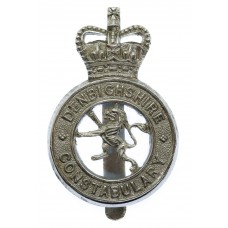 Denbighshire Constabulary Cap Badge - Queen's Crown