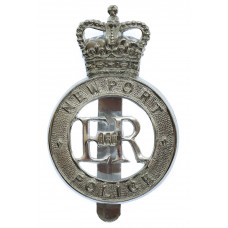 Newport Police Cap Badge - Queen's Crown