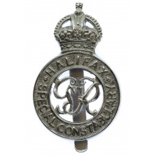 George VI Halifax Special Constabulary Cap Badge