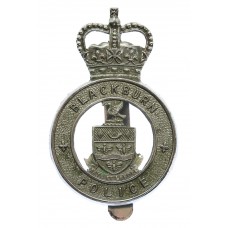 Blackburn Borough Police Cap Badge - Queen's Crown