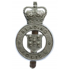 Reading Borough Police Cap Badge - Queen's Crown