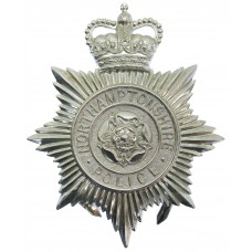 Northamptonshire Police Helmet Plate - Queen's Crown